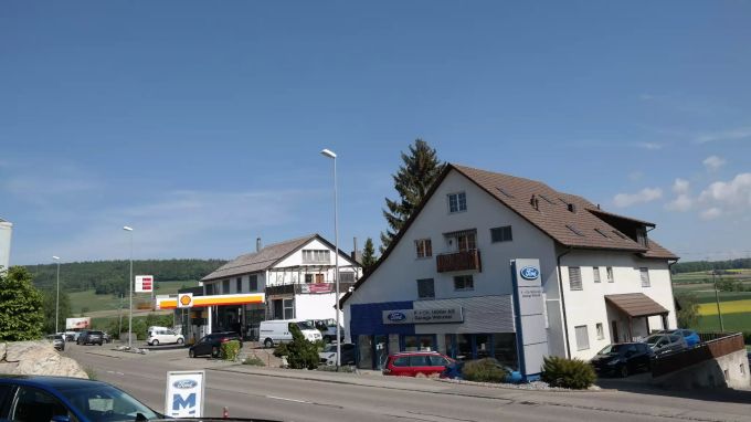Die Ford Garage Wehntal in Sünikon/Steinmaur. Ford Garage Wehntal