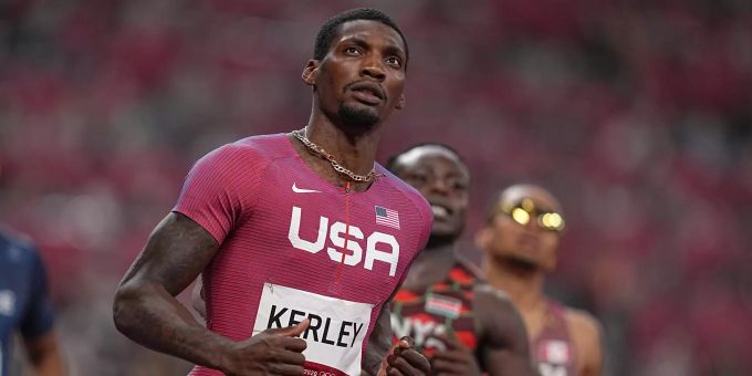 Fred Kerley hat in seiner Karriere zwei Olympia-Medaillen geholt. Kerley