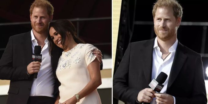 Prinz Harry ist sich öffentliche Reden wohl nicht mehr so gewohnt ... Prinz Harry