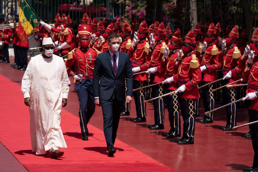 Pedro Sanchez angola