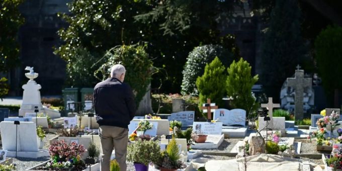 Friedhof in Bergamo Friedhof in Bergamo