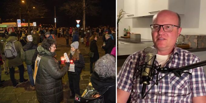 Skeptiker-Arzt - Darum liess Luzerner Polizei Demonstranten gewähren