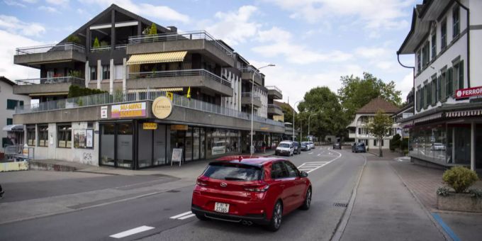 Das Zentrum von Belp. Das Zentrum von Belp.