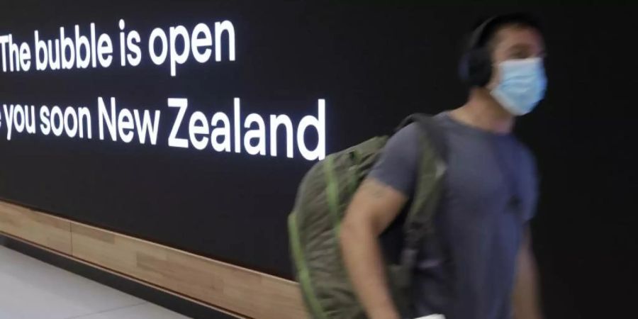 Bis bald: Reisen zwischen Australien und Neuseeland sind wieder ohne Quarantäne möglich. Foto: Rick Rycroft/AP/dpa