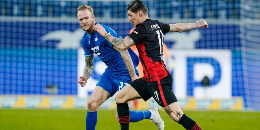 Steven Zuber spielt beim Aufschwung von Frankfurt eine kleinere Rolle.