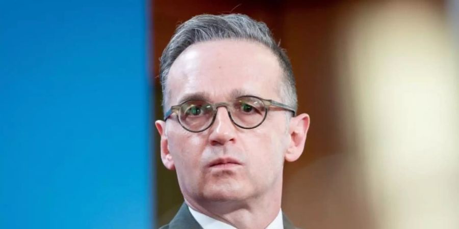 Heiko Maas (SPD) fordert auch eine politische Lösung des mehr als zehn Jahre andauernden Konflikts in Syrien. Foto: Kay Nietfeld/dpa-Pool/dpa