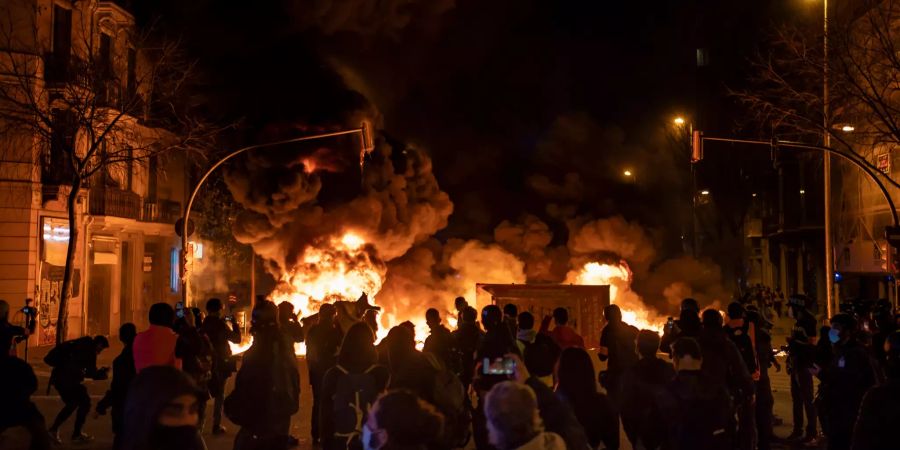 Proteste in Spanien nach Rapper-Festnahme