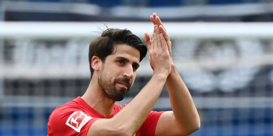 Sagt der aktiven Laufbahn «Goodbye»: Sami Khedira. Foto: Uli Deck/dpa