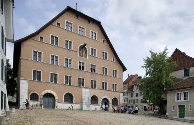 Das Museum im Alten Zeughaus von Solothurn. Ukraine-Krieg