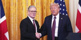 Washington - Trump verkündet Handelsdeal mit Grossbritannien
