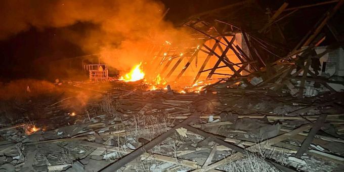 Mit Drohnen - Viele Verletzte in Charkiw nach russischem Beschuss