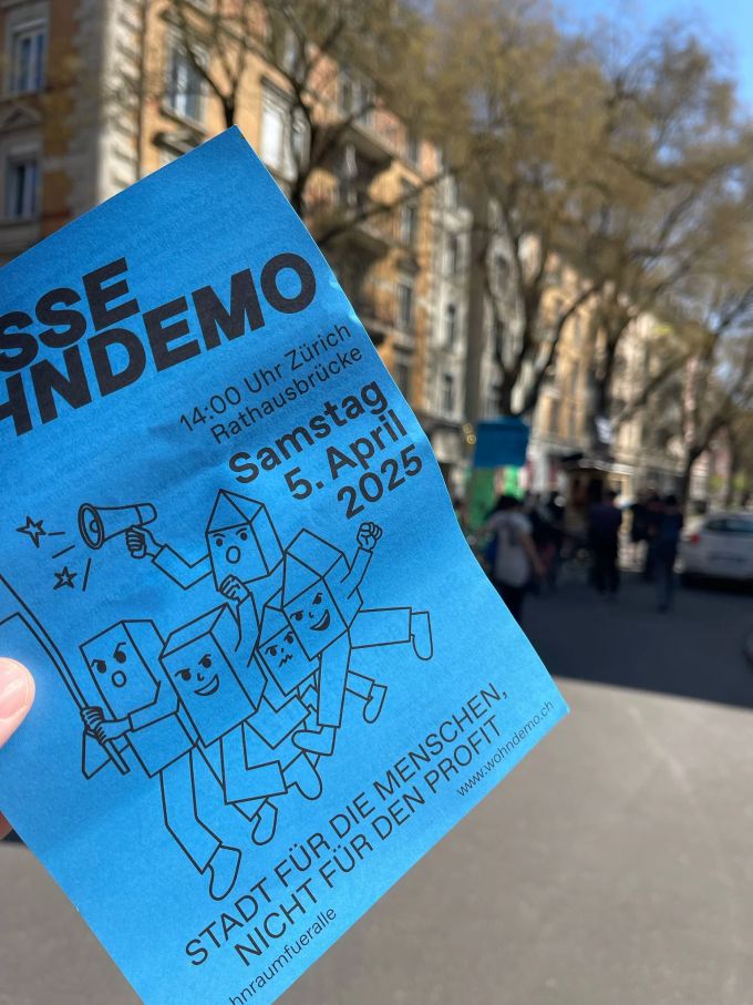 demo in zürich