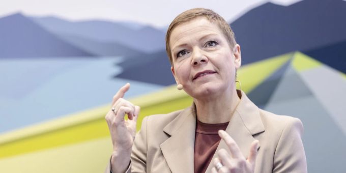 Alpiq CEO Antje Kanngiesser fordert mehr Taten bei der Energie. Alpiq CEO Kanngiesser