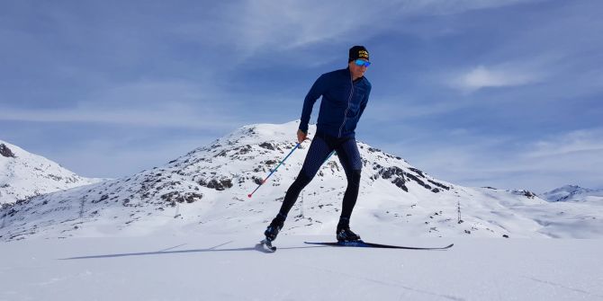 Firnskating Engadin Langlauf