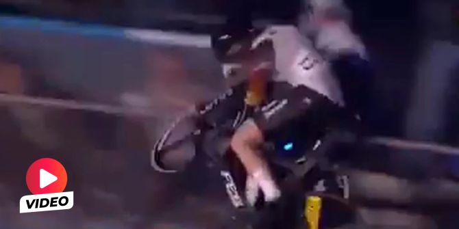 Bahnrad Crash