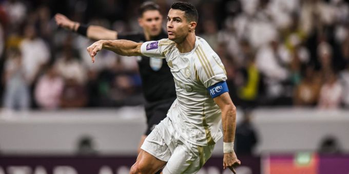 Cristiano Ronaldo im Einsatz für Al-Nassr. Cristiano Ronaldo Al-Nassr