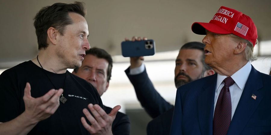 Präsident Trump Musk