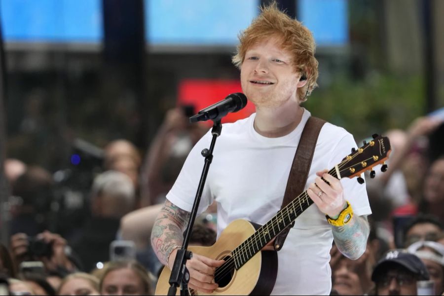 Im August 2025 spielt Singer-Songwriter Ed Sheeran im Zürcher Letzigrund-Stadion.