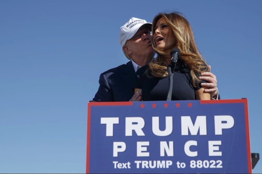 Das war mal: Melania Trump unterstütz die Wahlkampagne ihres Mannes 2016.