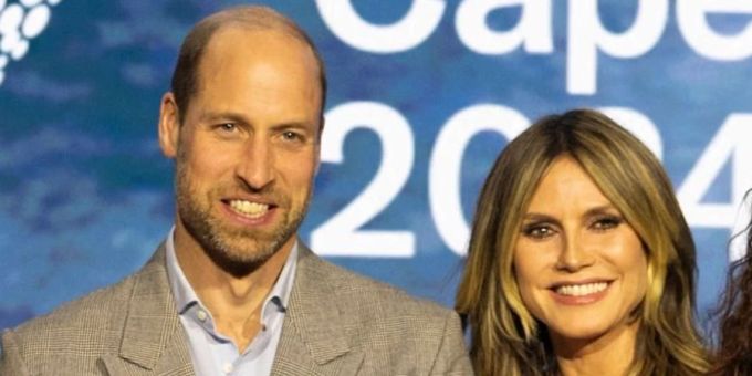 Heidi Klum und Prinz William. heidi klum