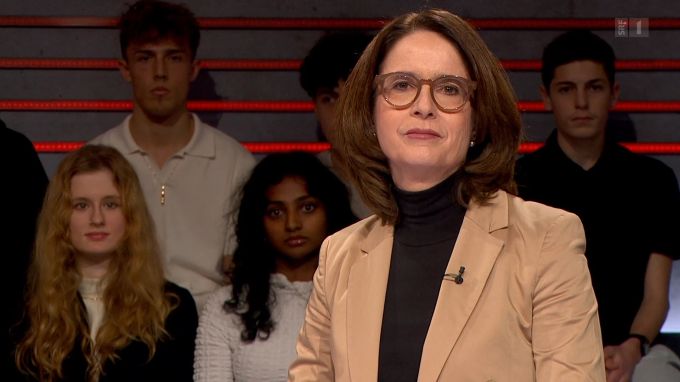 FDP-Nationalrätin Susanne Vincenz-Stauffacher in der «Arena». arena
