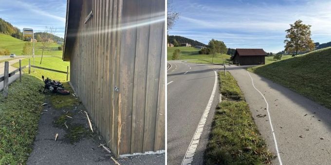Motorradlenkerin (26) überschlägt sich und wird verletzt. Motorradlenkerin