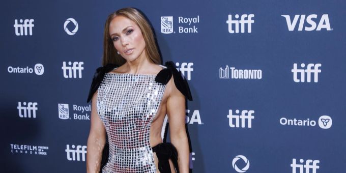 Jennifer Lopez auf dem Toronto Film Festival. jennifer loipez matt damon