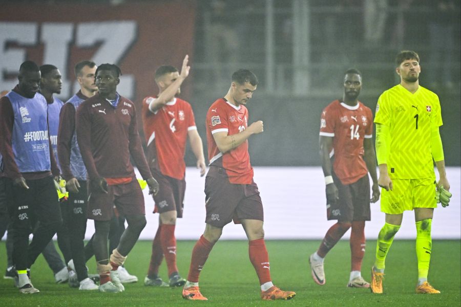 Die Nati muss sich im Nations-League-Spiel gegen Dänemark mit einem 2:2 begnügen.