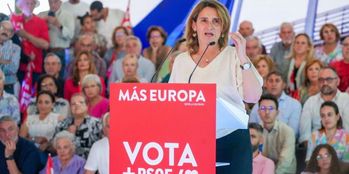 Soll die Wettbewerbsfähigkeit der Wirtschaft stärken: die Spanierin Teresa Ribera. (Archivbild) Teresa Ribera