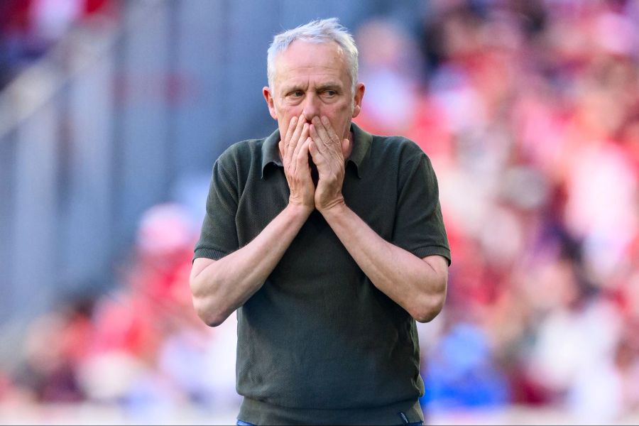 Er absolvierte gegen Heidenheim sein letztes Heimspiel als Freiburg-Trainer. 12 Jahre lang war er Chef-Coach der Badener.