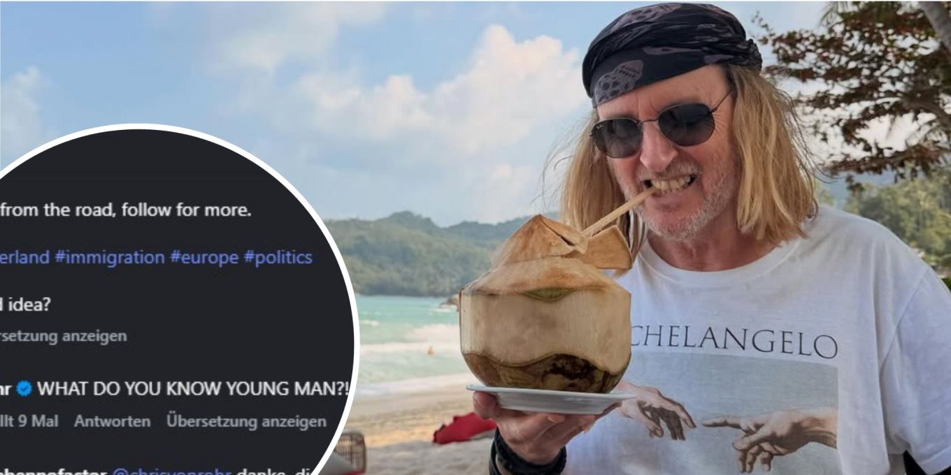 Christopher Rohr Chris von Rohr fährt Influencer an: «Was weisst du schon?» | Nau.ch