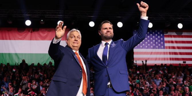trump usa Orbán Vance