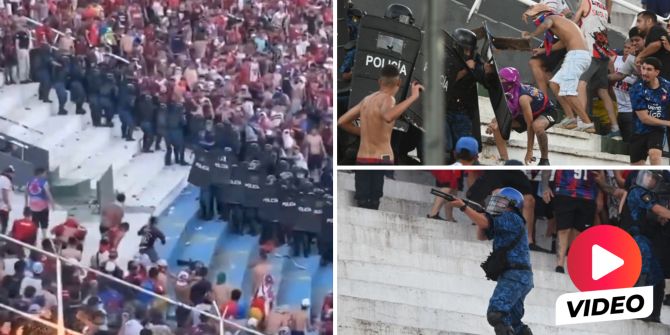 Paraguay Fussball Fan-Gewalt Polizei