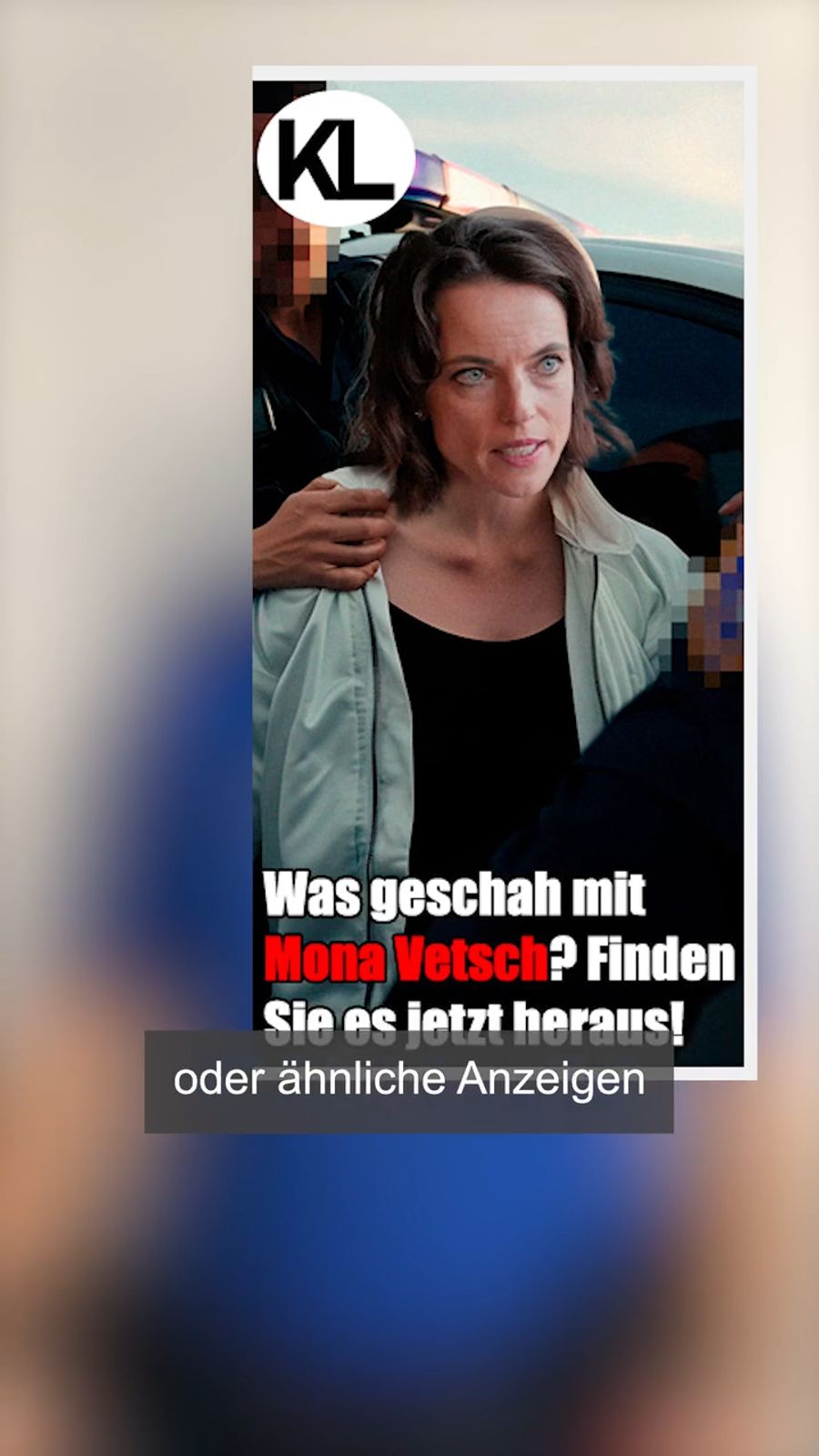 In gefälschten Artikeln, die mit KI-Fotos bebildert sind, macht sie Werbung für Anlagetools.