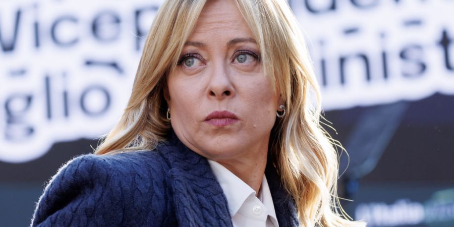 ARCHIV - Italiens Ministerpräsidentin Giorgia Meloni. Foto: Roberto Monaldo/LaPresse via ZUMA Press/dpa/Archivbild