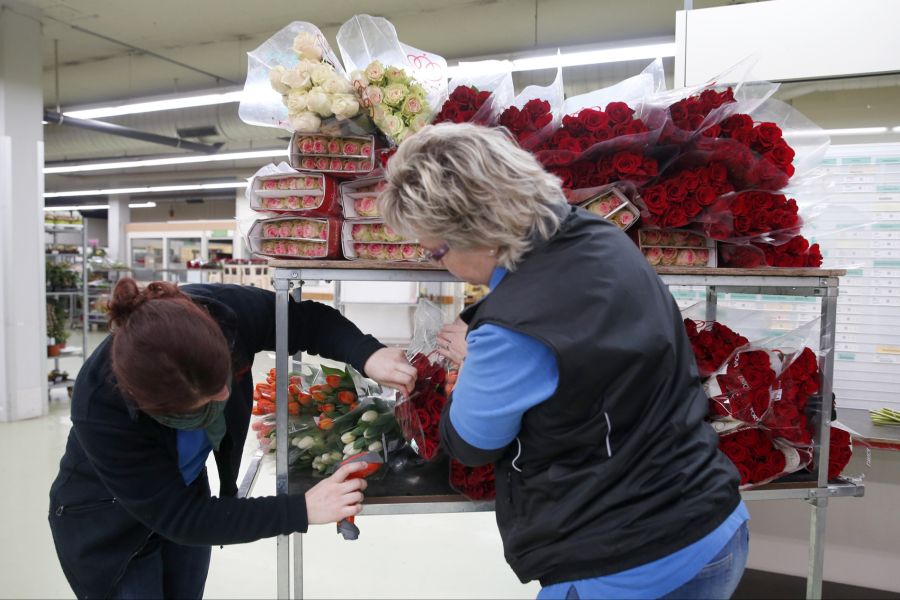 Gemäss den Online-Händlern stehen die Zeichen gut, dass es einen Rekord-Valentinstag geben könnte. (Symbolbild)