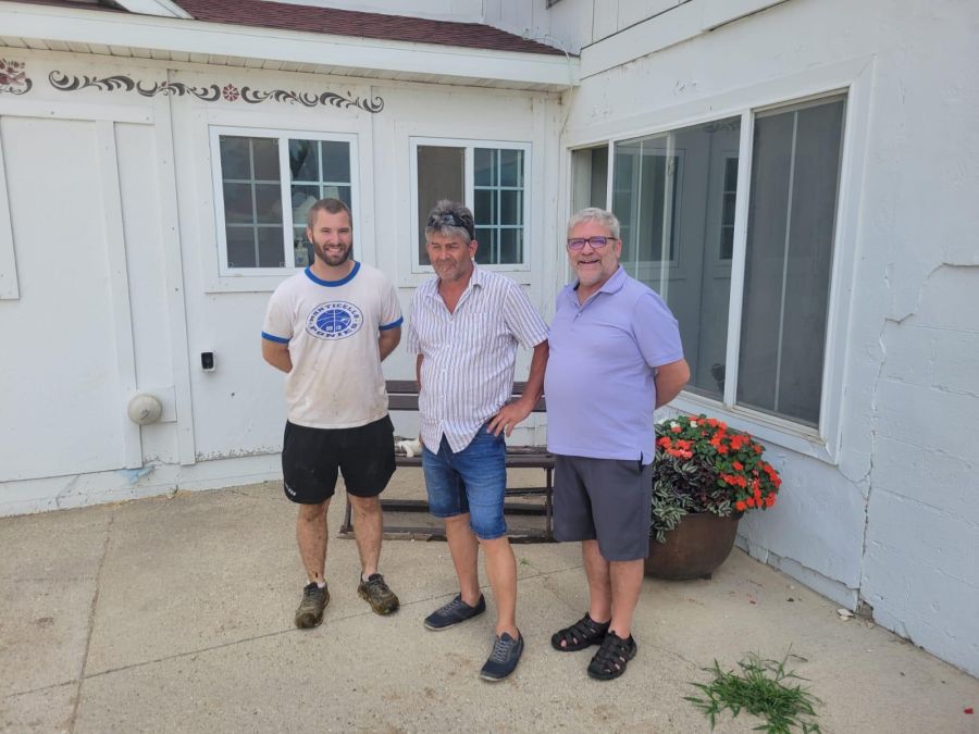 Martin Haab arbeitete von 1983 bis 1984 auf einer Farm im US-Bundesstaat Iowa. Regelmässig besucht er seine Farmer-Freunde.