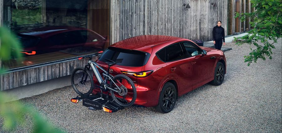 Mazda CX60 - Fahrradanhänger