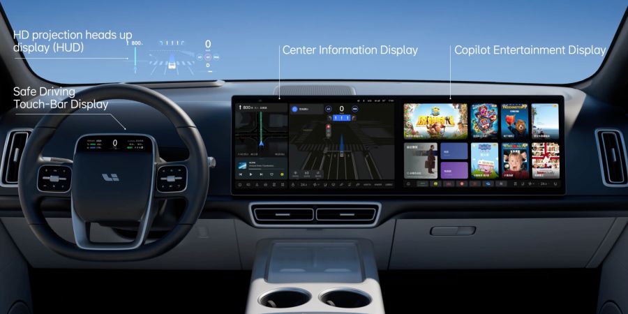 Li Auto L9 Cockpit