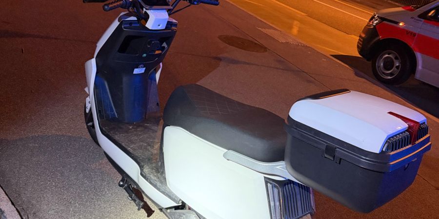 Unfall E-Roller St.Gallen
