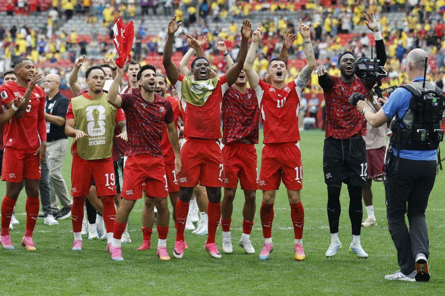 Die Schweiz steht an der WM 2026 im Viertelfinal.