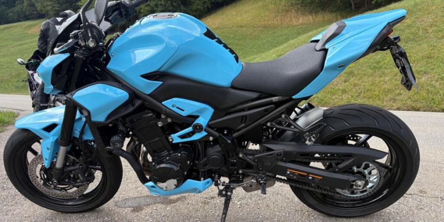 Mit diesem Motorrad verunfallte der 24-Jährige. Die Strecke über die Hulftegg ist eine beliebte Töffstrecke.