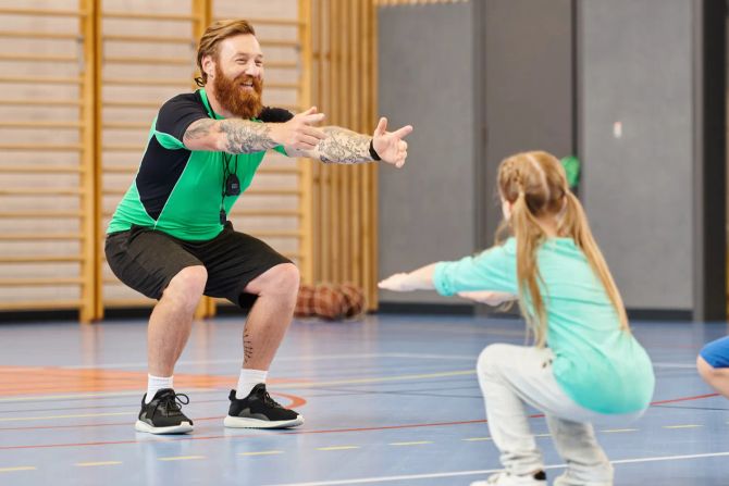 Turnhalle Schulsport Sport Kinder