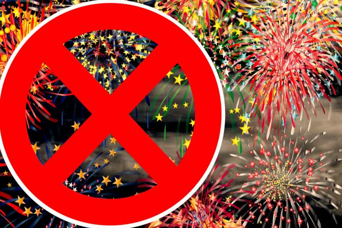 Feuerwerk Verbot