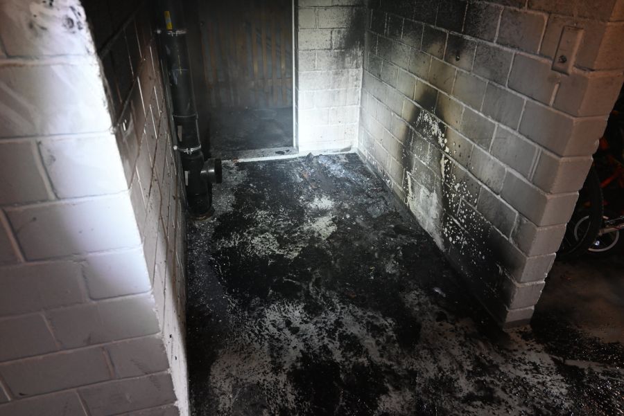 Sachschaden Brand Flawil