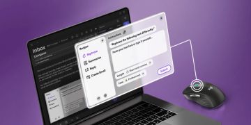 Signature AI Edition Mouse Logitech Maus Laptop virtuelle Verbindung Textsuche