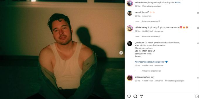 Mike buhlt um das Herz der «Bachelorette» Larissa Hodgson. Die Bachelorette Mike