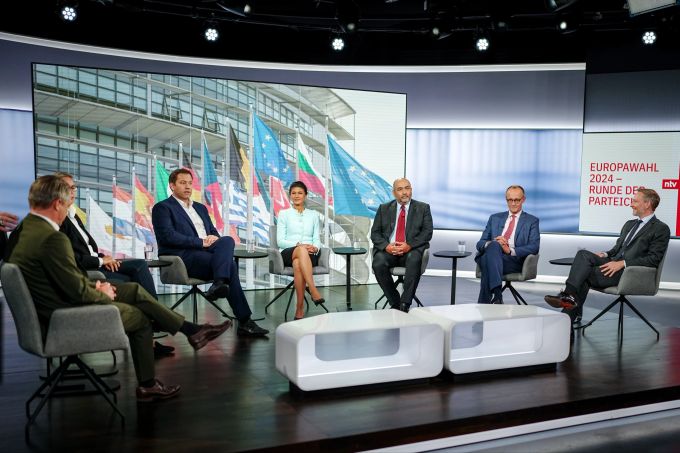 Europawahl - Elefantenrunde