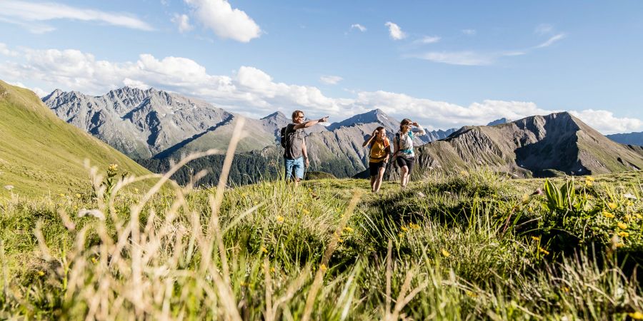 Samnaun Wandern Schmugglerpfade