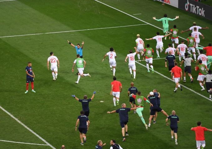 Viele Spieler des heutigen Kaders waren auch 2021 schon dabei. Schweizer Nati
